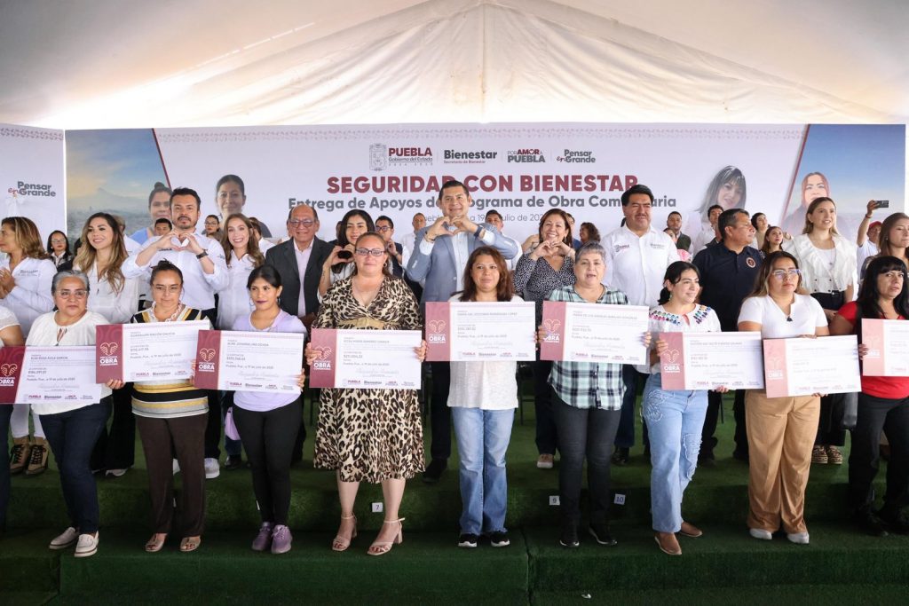 Puebla invierte en obras comunitarias para fortalecer la seguridad y el ...