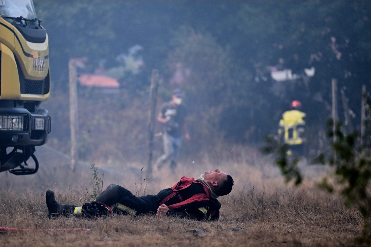 Incendios en Francia