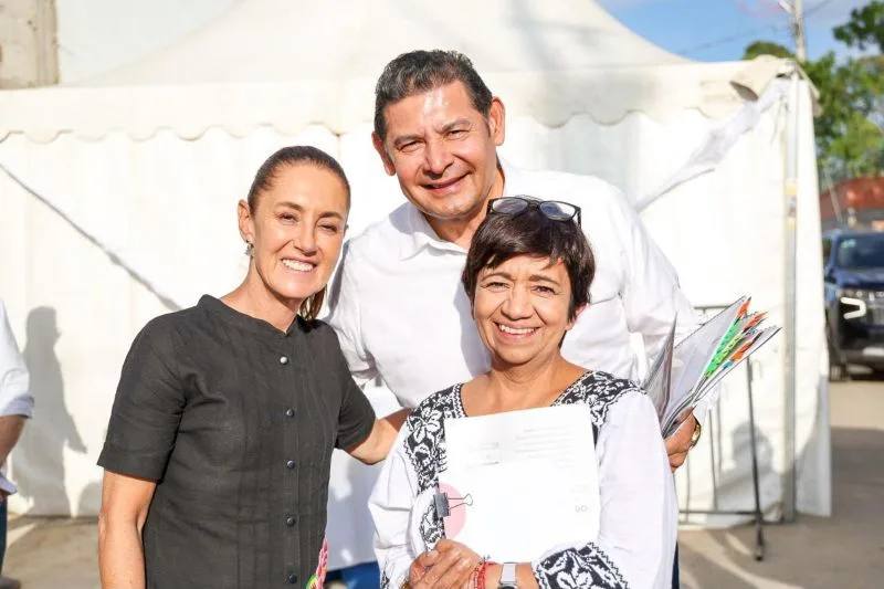 Viviendas entregadas en Puebla