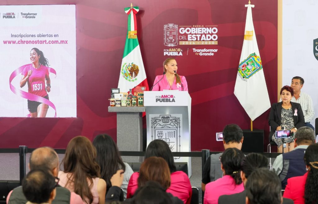 La secretaria de las Mujeres, Yadira Lira Navarro, anunció la carrera con causa “Latido Rosa”.